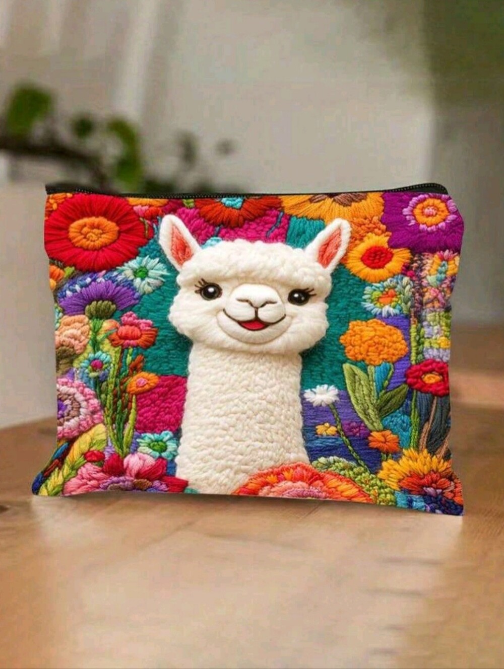 Cosmetic Bag - Baby Llama Cosmetic Bag/Travel Pouch | NIP